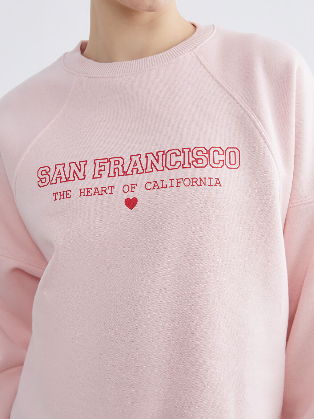 Printed Oversize Women's Thick Sweatshirt Tunic-2