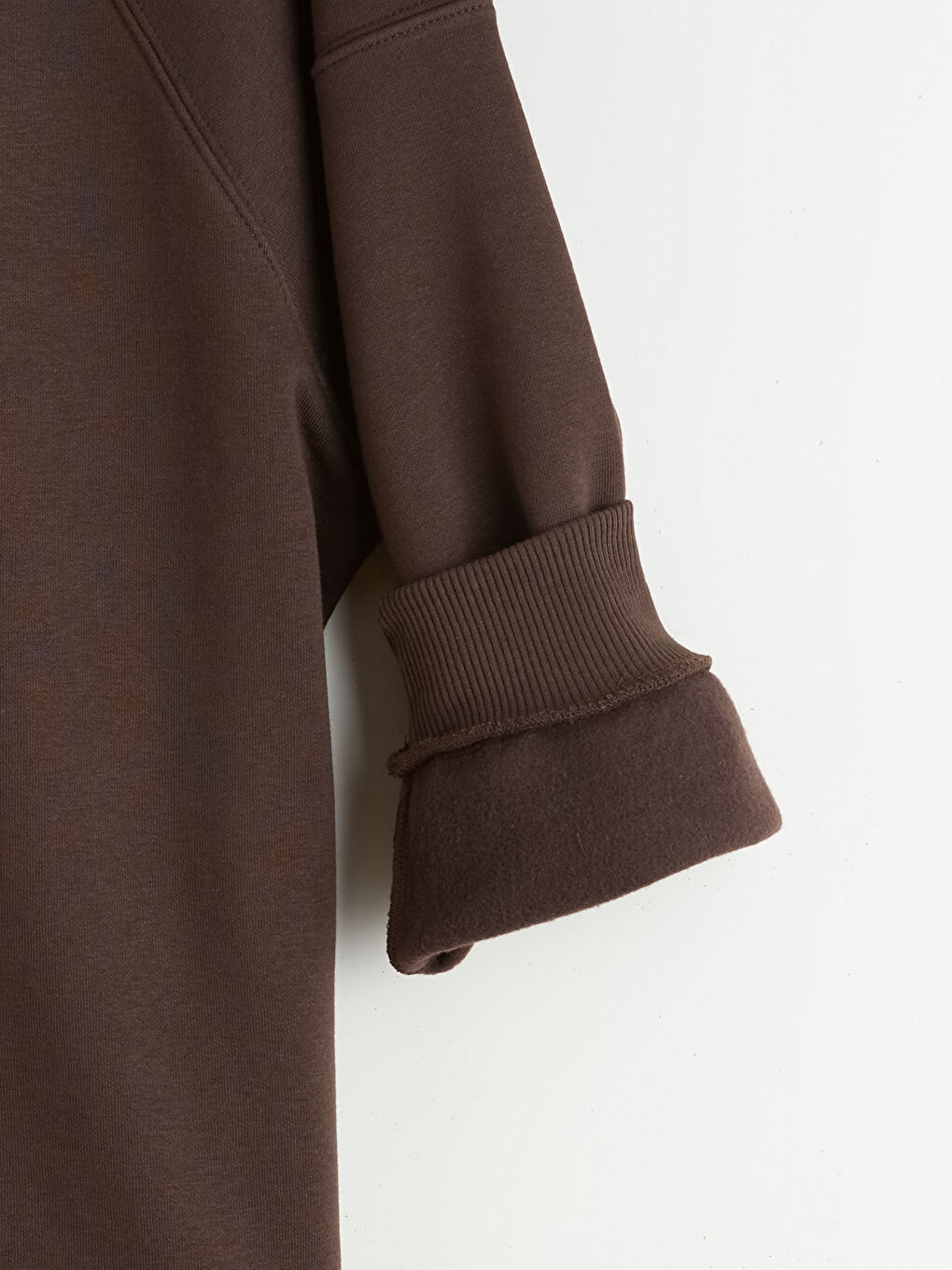 Printed Oversize Women's Thick Sweatshirt Tunic-5