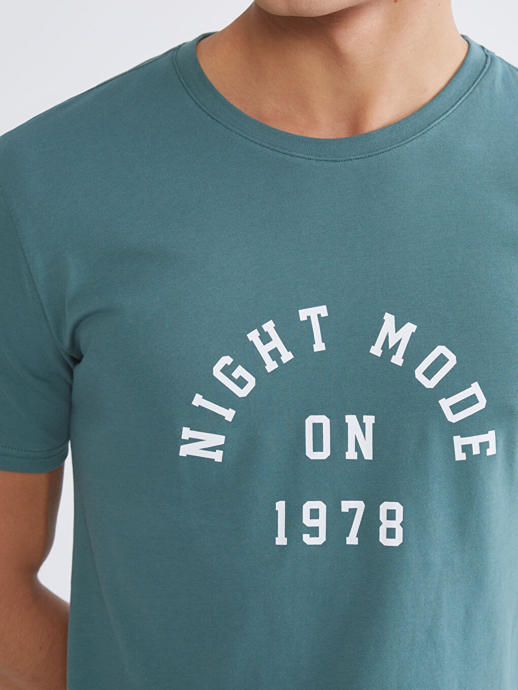 Yeşil Standart Kalıp Erkek Pijama Takımı-2