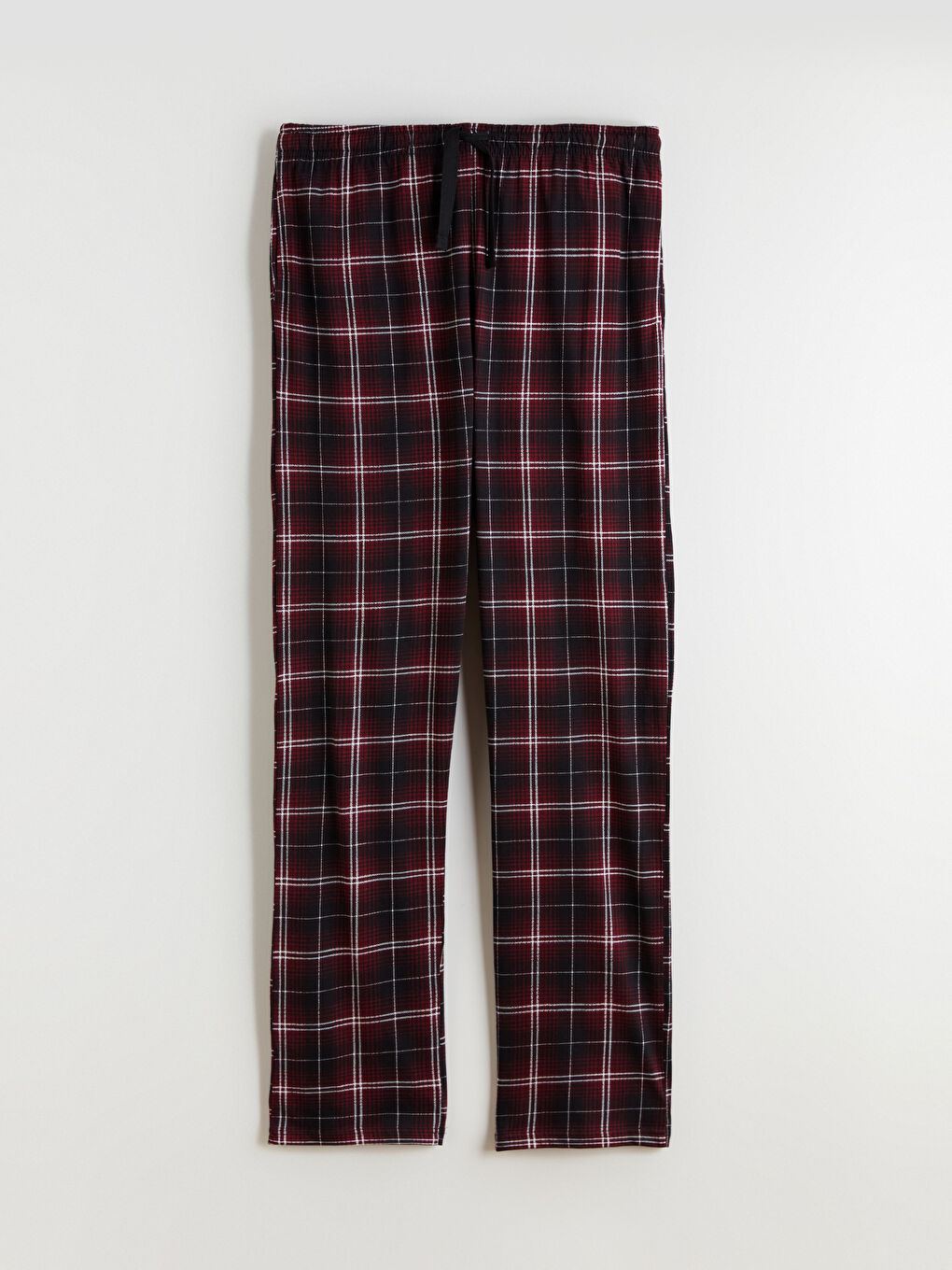 Bordo Standart Kalıp Erkek Pijama Takımı-6