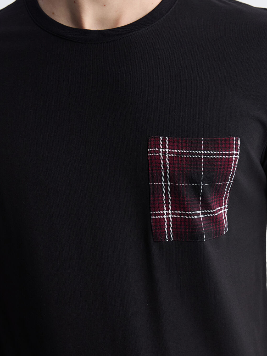 Bordo Standart Kalıp Erkek Pijama Takımı-2