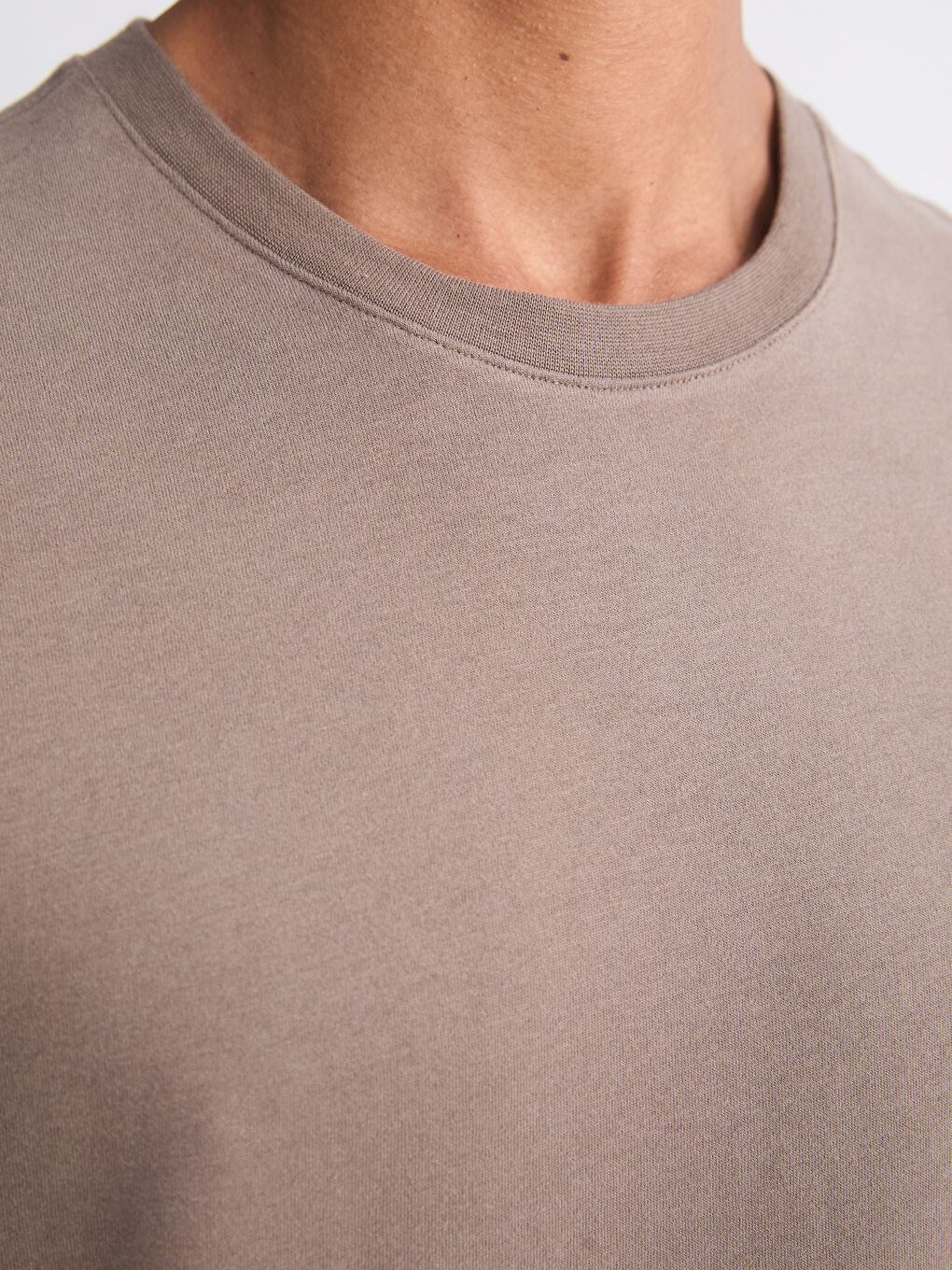 Kahverengi Standart Kalıp Erkek Pijama Takımı-5