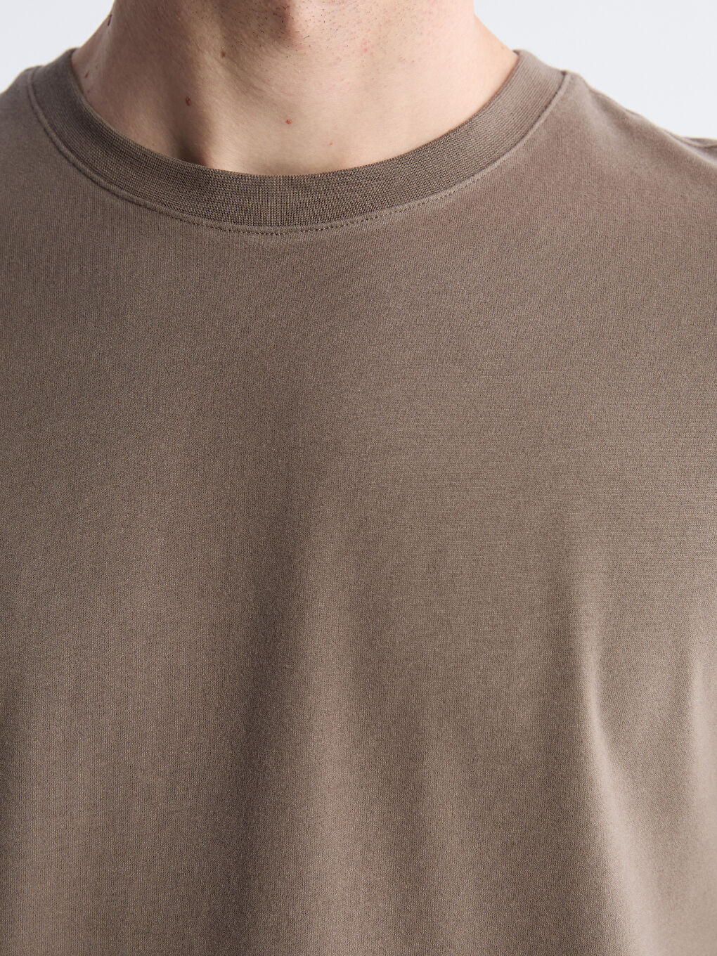 Kahverengi Standart Kalıp Erkek Pijama Takımı-4