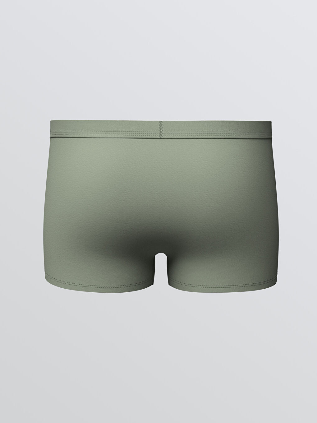 Gri Standart Kalıp Pamuklu Esnek Erkek Boxer 3'lü-4