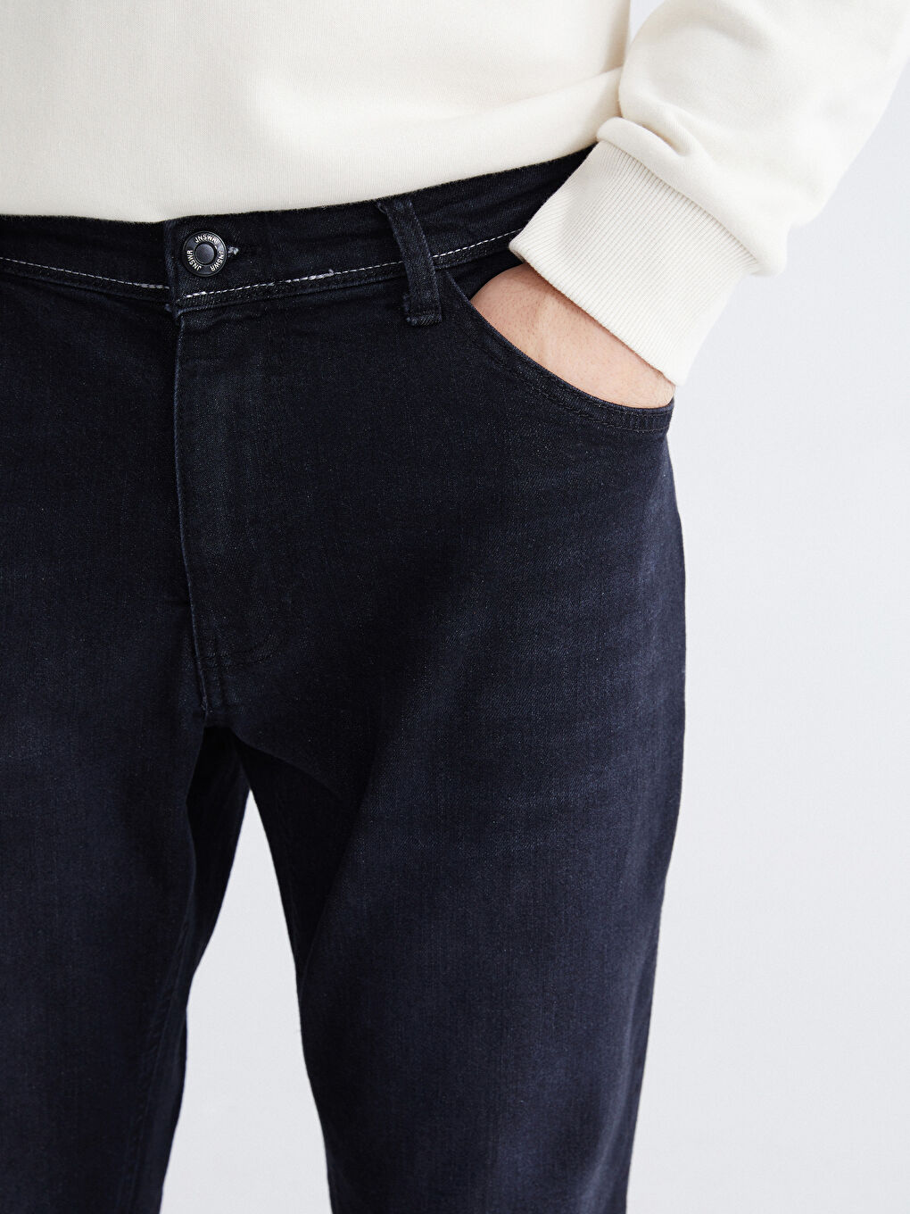 Siyah 779 Regular Fit Erkek Jean Pantolon-2