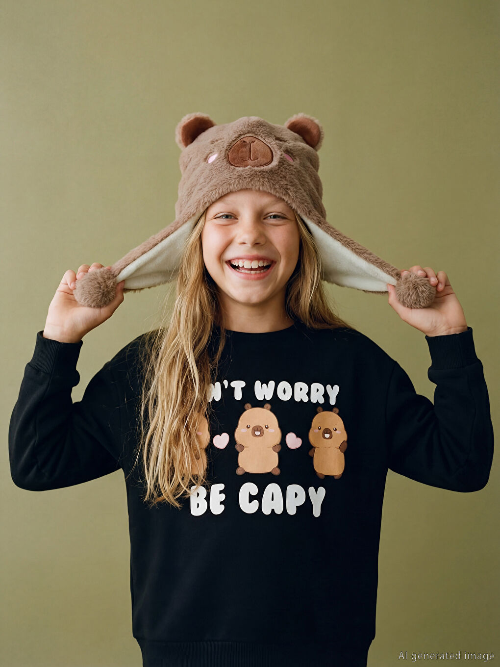 کڵاوی بەفر قاوه‌یی کچ