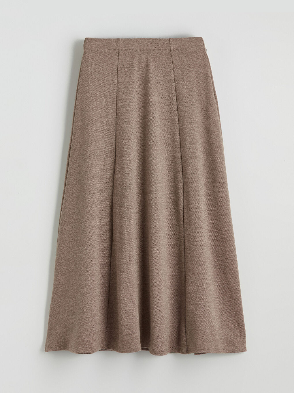 Suknja A kroja sa elastičnim strukom-4