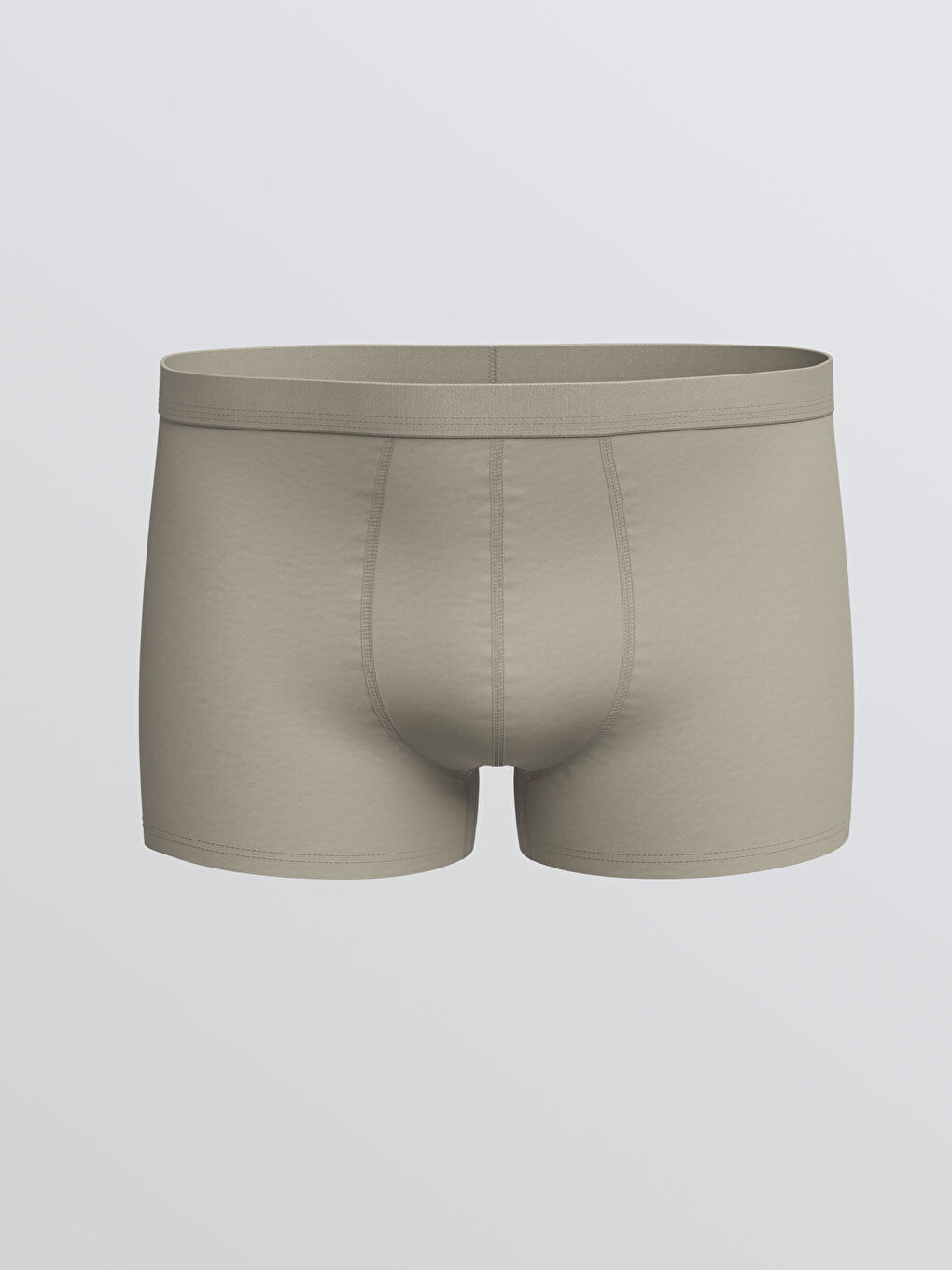 سراويل بوكسر قطن مطاطي بقصة عادية للرجال - ٣ قطع-2