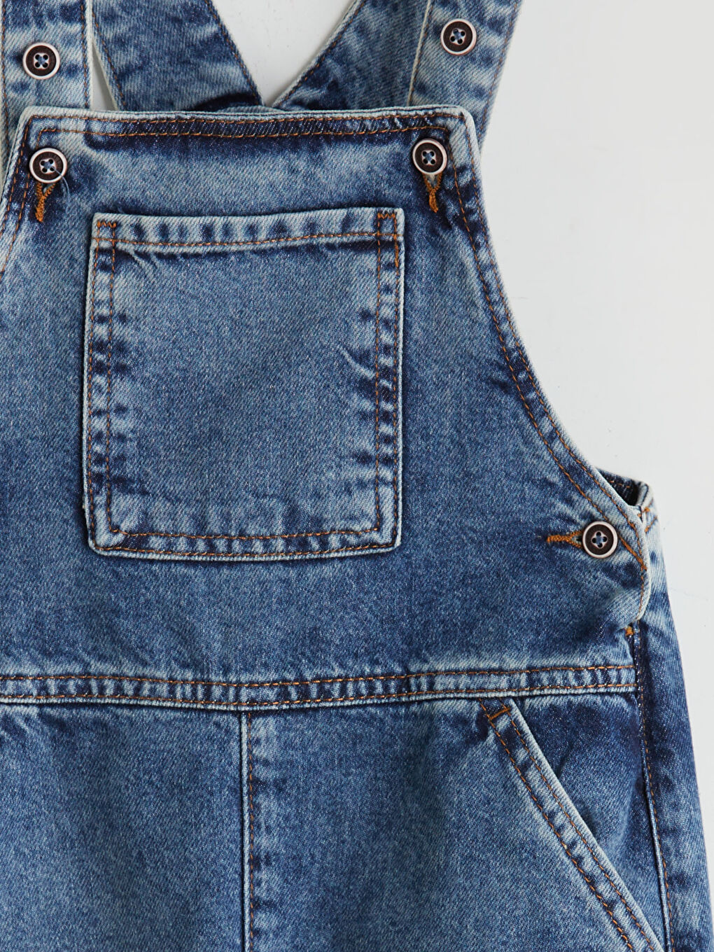 İndigo Erkek Çocuk Jean Salopet-2