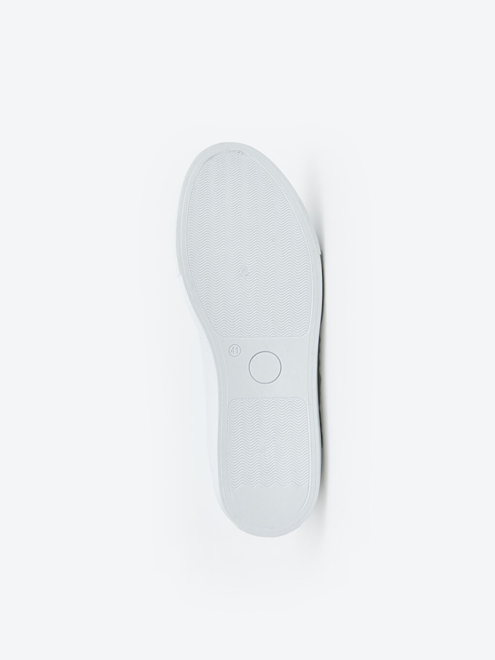 Beyaz Bağcıklı Erkek Spor Ayakkabı-3