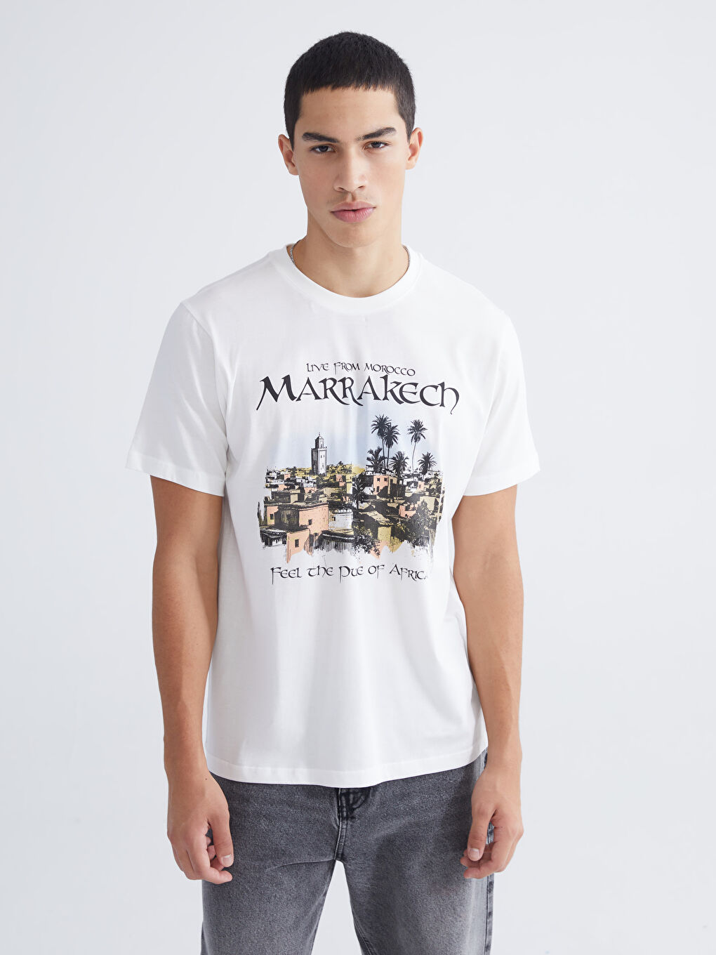 Man ECRU T-Shirt