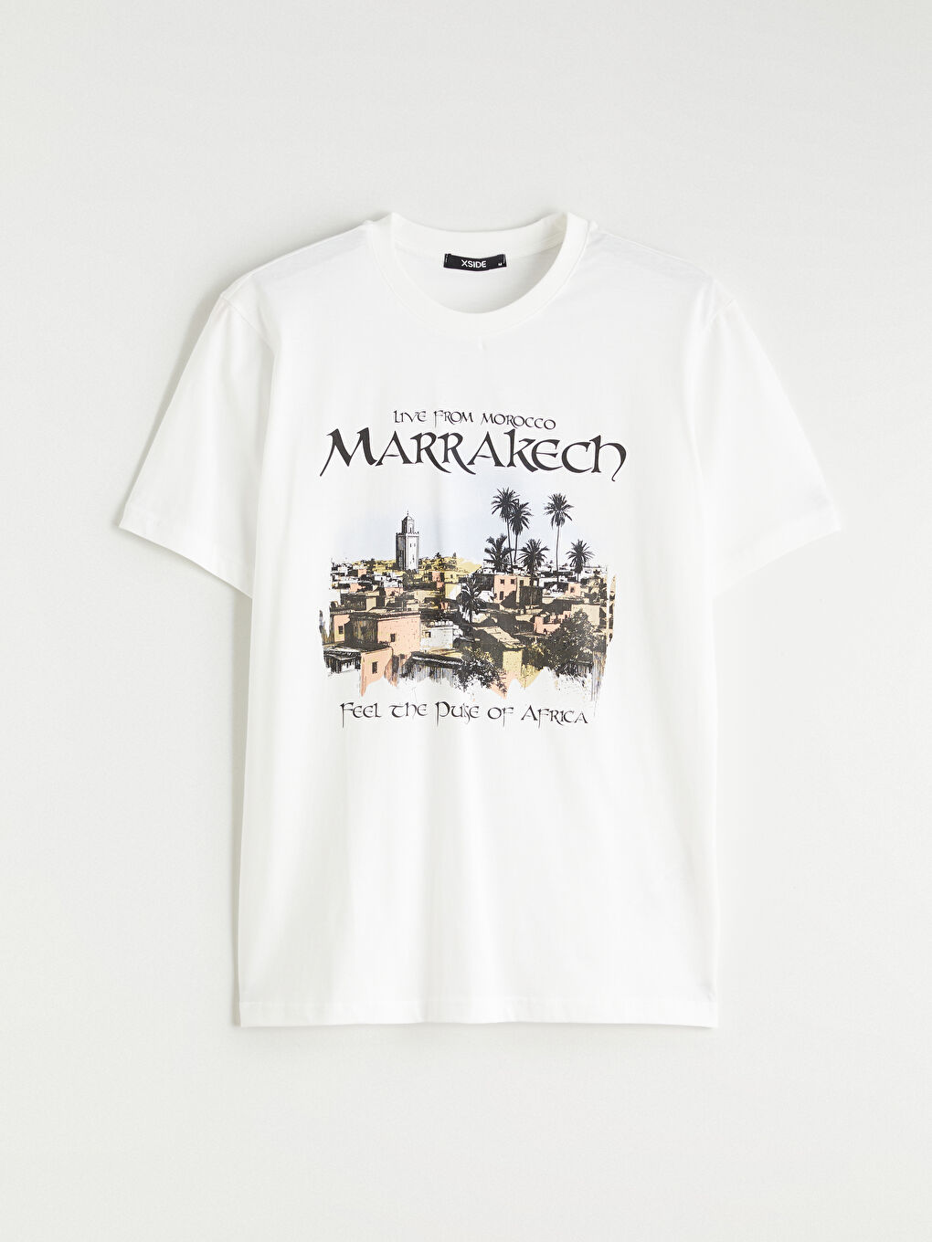 Man ECRU T-Shirt-4