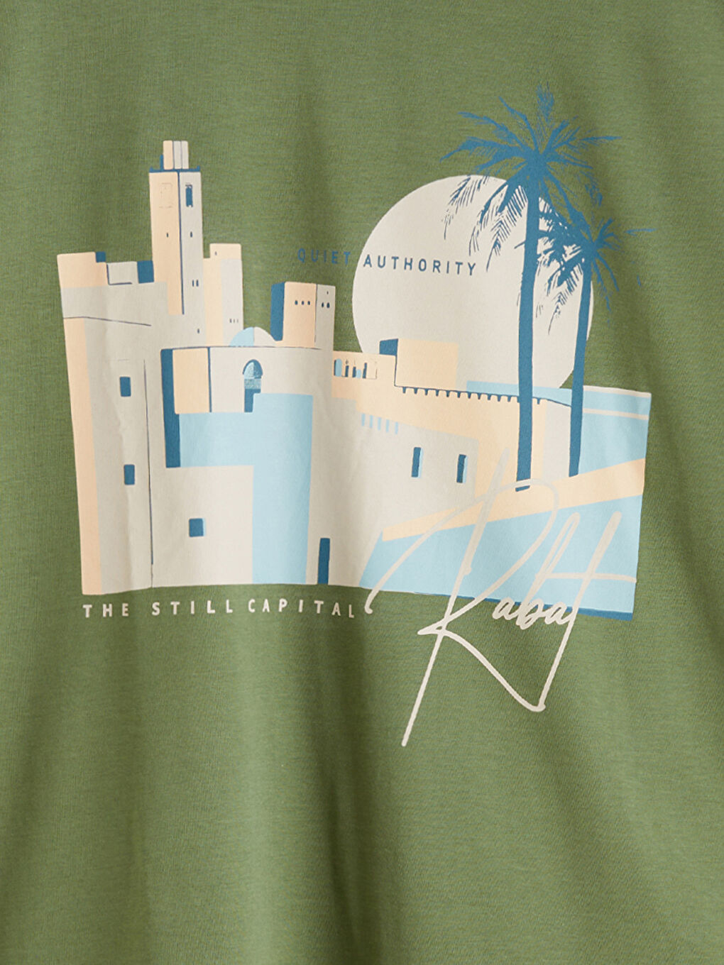 Crew Neck Printed Jersey Men's T-Shirt-5