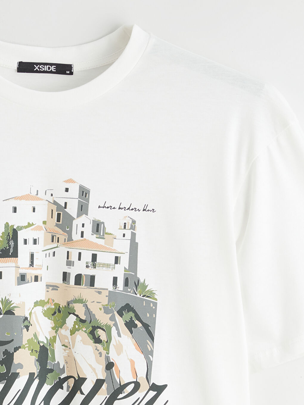 Crew Neck Printed Men's T-Shirt-5