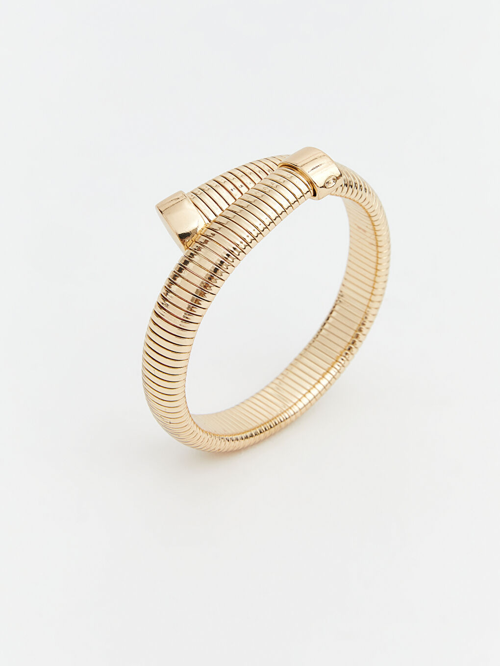 Sarı Gold Detaylı Kadın Bileklik-1