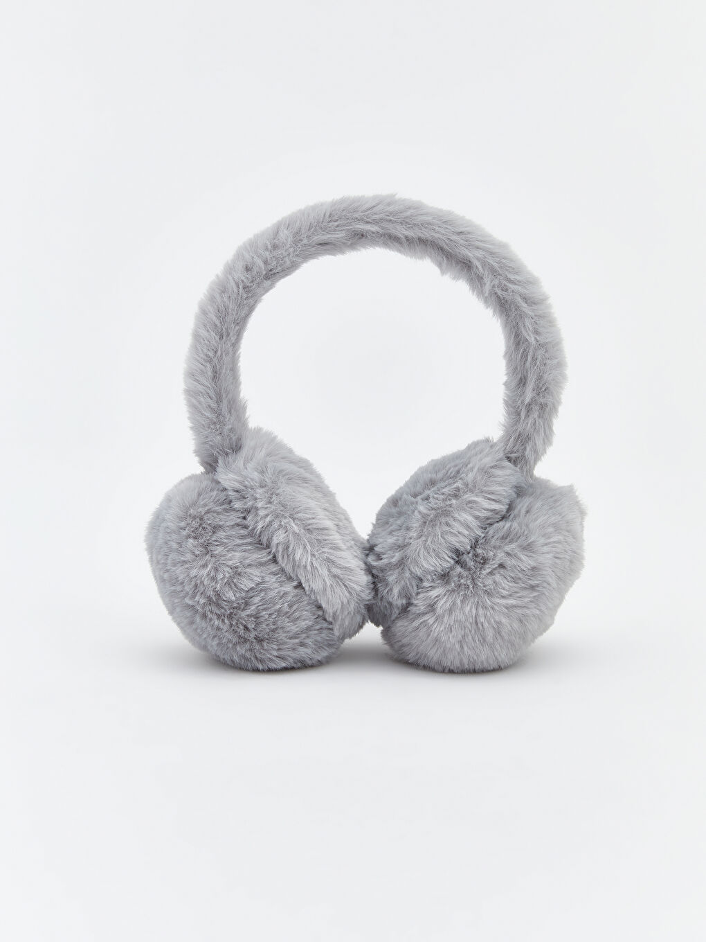 Gri Kız Çocuk Pelüş Kulaklık