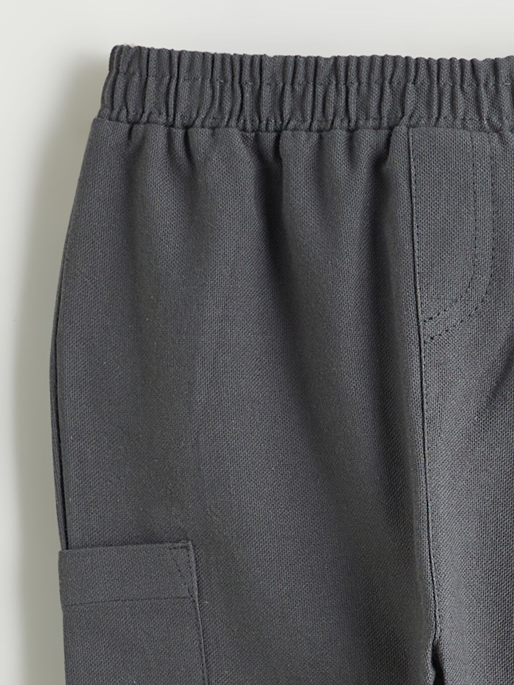 Bej Çizgili Erkek Bebek Gömlek ve Pantolon-5