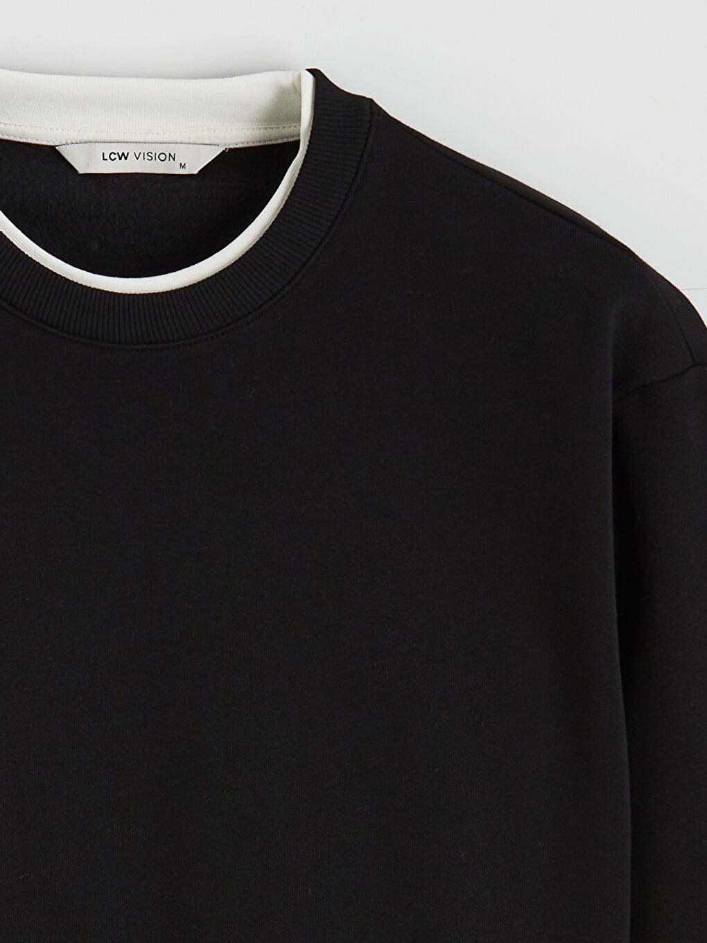 Мужчины Черный Свитшот-5