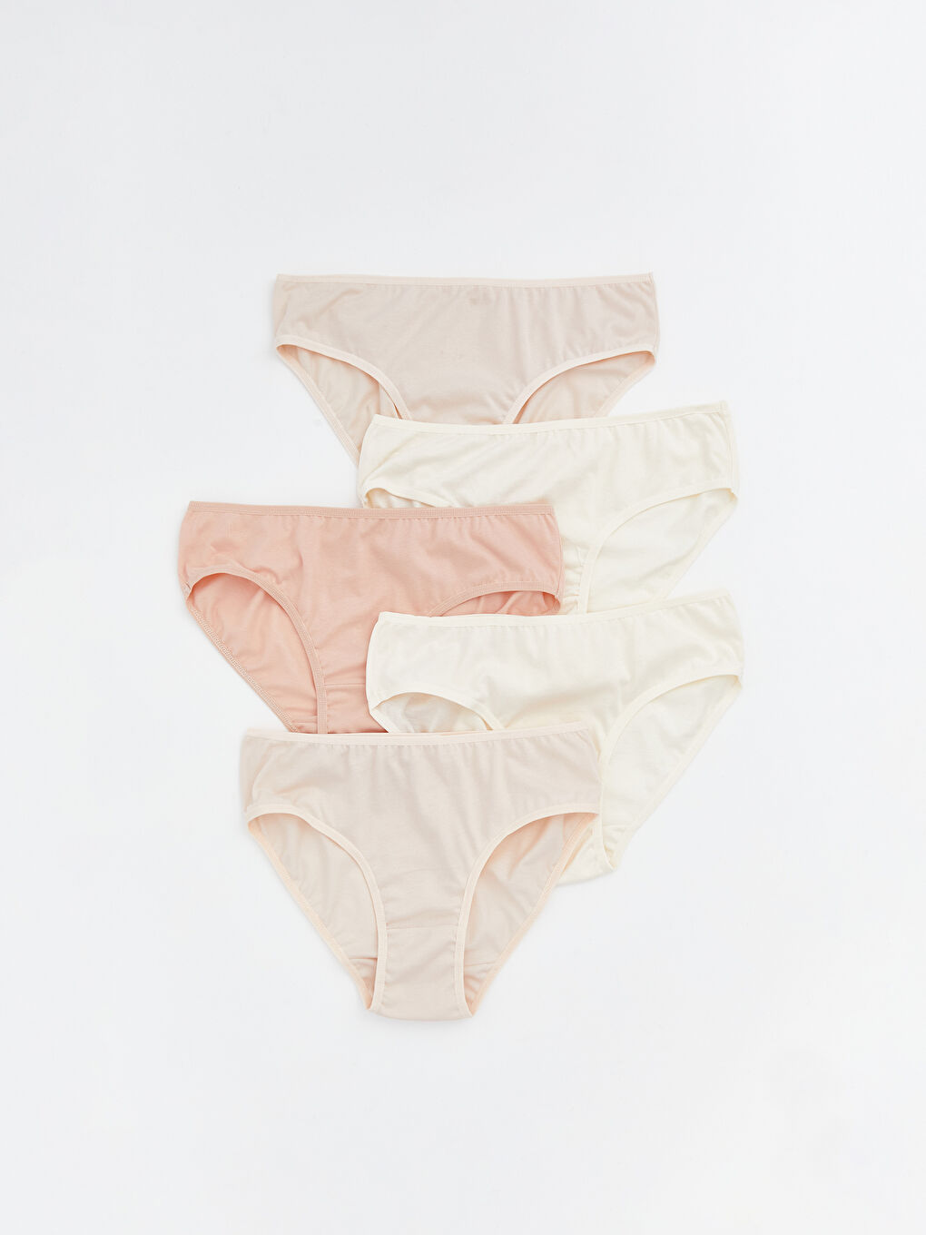 Pembe Basic Kız Çocuk Külot 5'li