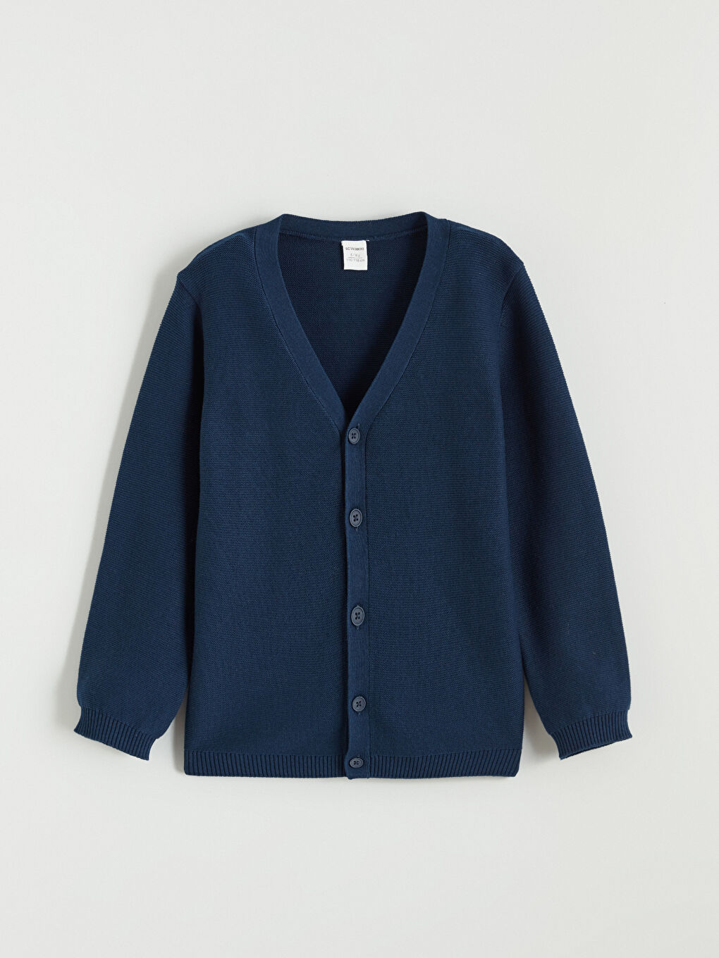 V-Neck Boys' Knit Cardigan