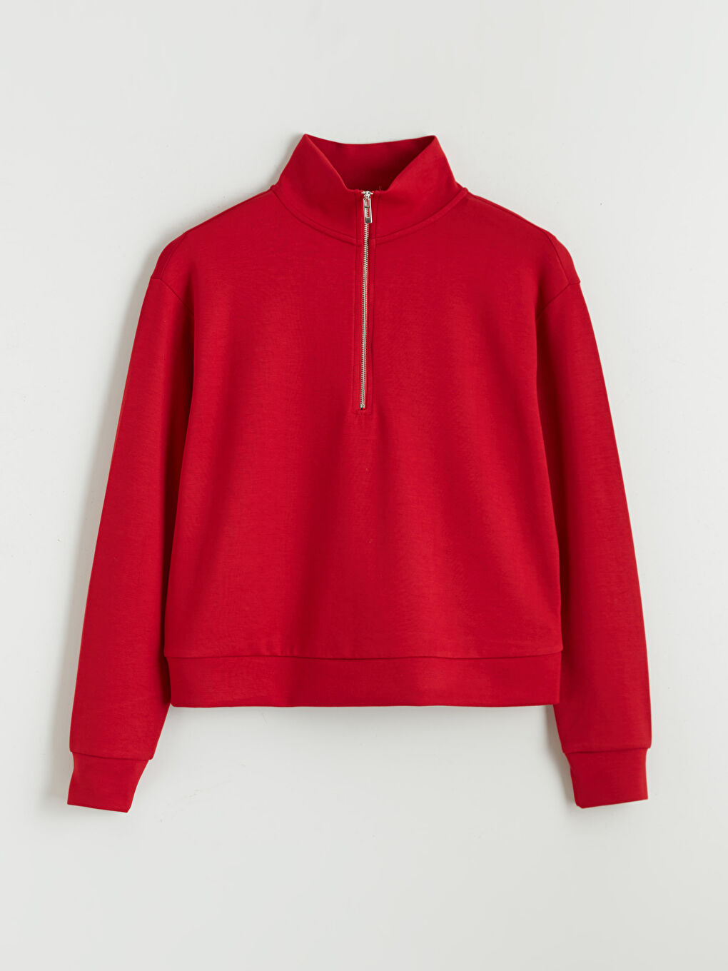 Funnel Neck Women's Sweatshirt-4