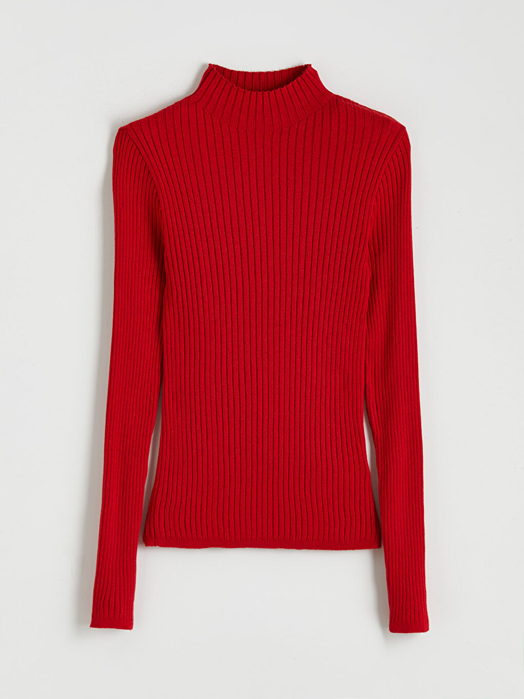 Свитер из трикотажа с полуводолазкой для женщин-4