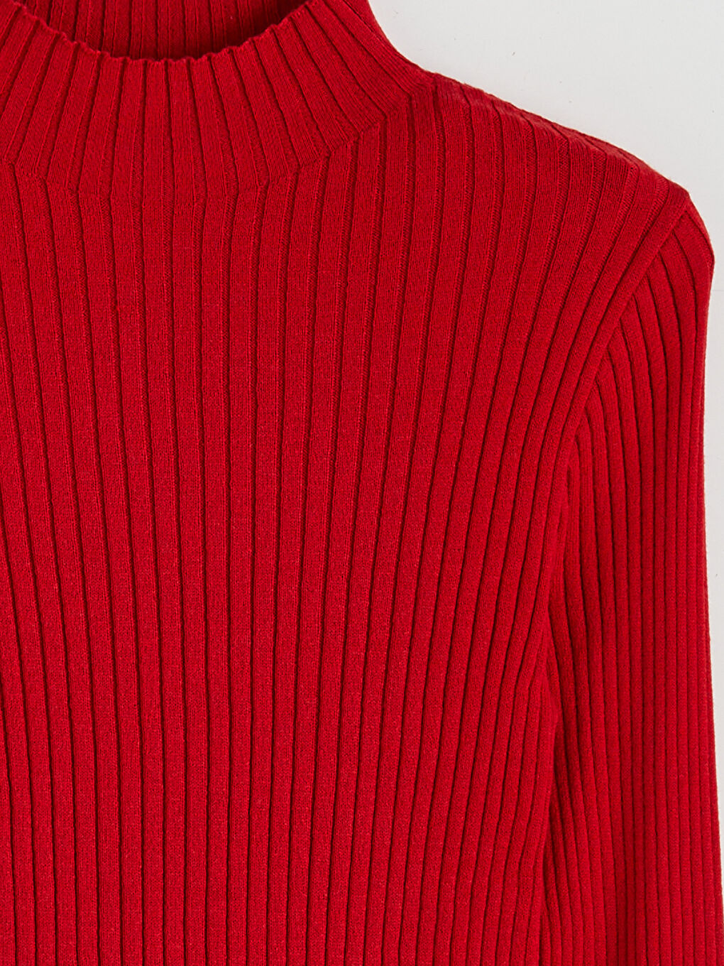 Свитер из трикотажа с полуводолазкой для женщин-5