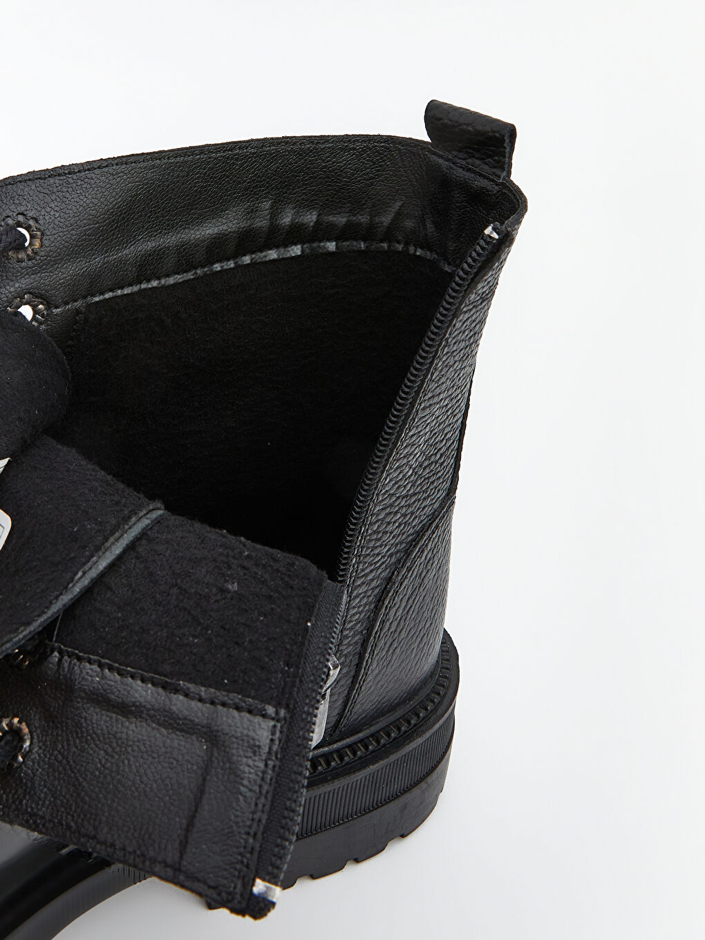 Siyah Hakiki Deri Erkek Bot-6