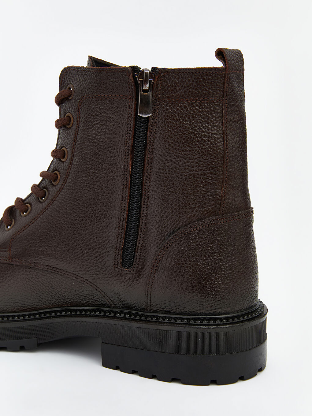 Kahverengi Hakiki Deri Erkek Bot-4