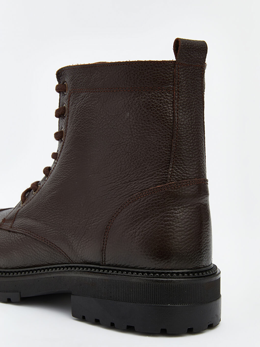 Kahverengi Hakiki Deri Erkek Bot-5