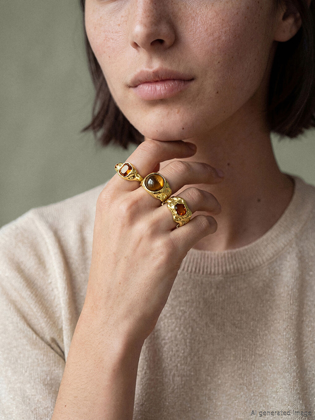 Комплект от 3 пръстена за жени