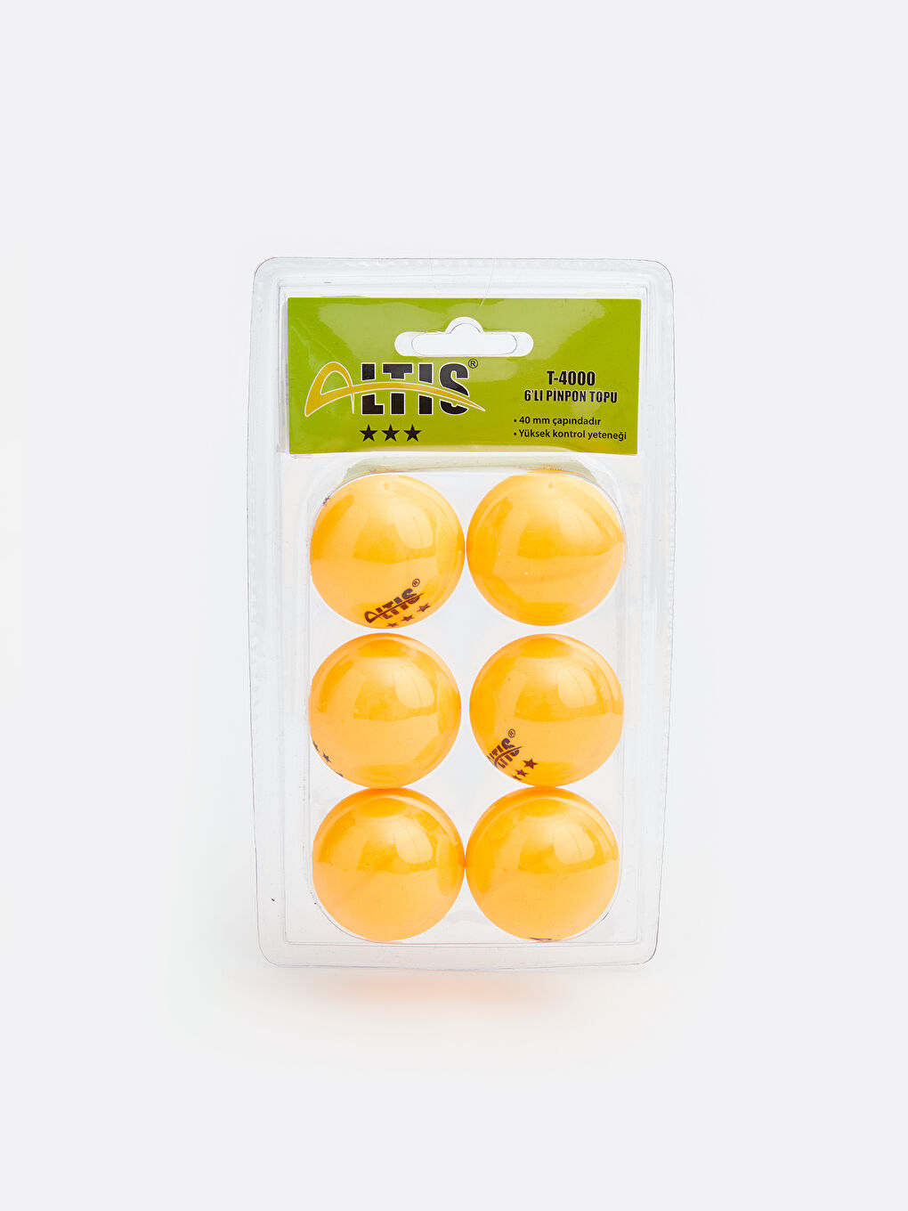 Karışık Pinpon Topu 6'lı-1