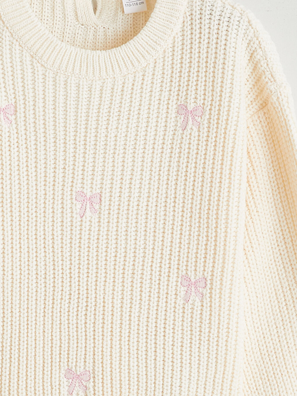 SVETLO BEŽ Džemper  Devojka-2