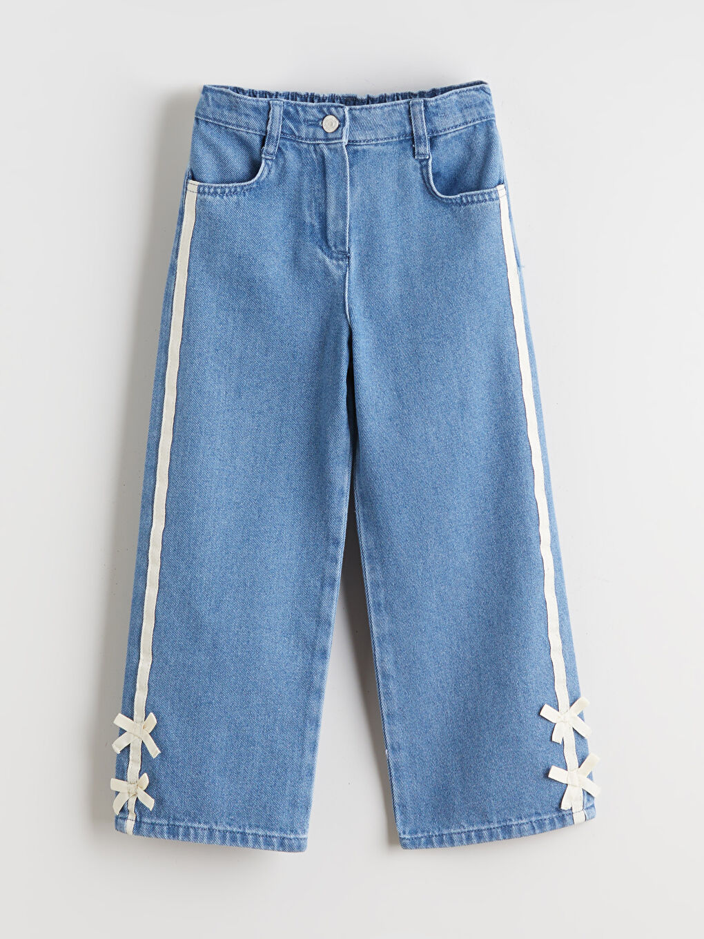 Dečije farmerke sa podesivim elastičnim strukom