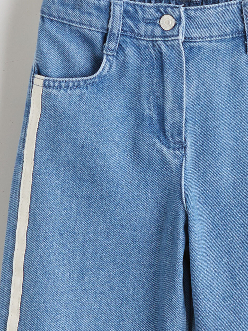 Dečije farmerke sa podesivim elastičnim strukom-2