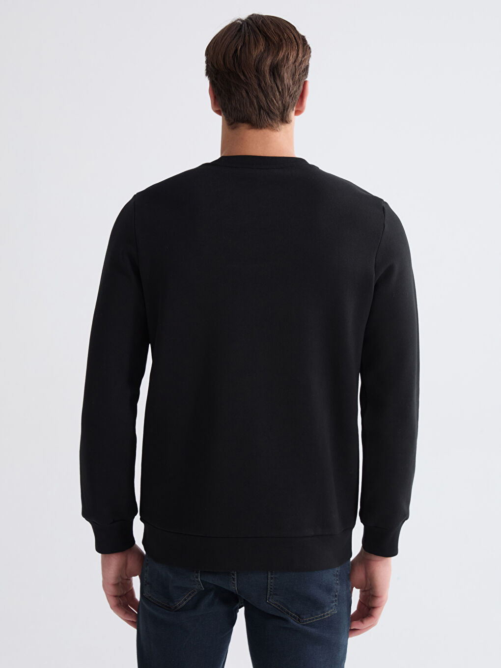 Свитшот с круглым вырезом для мужчин-3