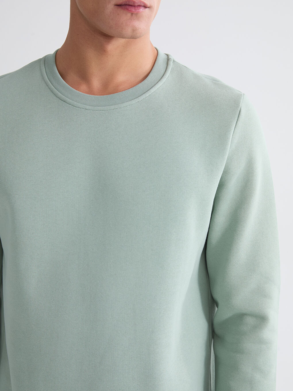 Свитшот с круглым вырезом для мужчин-2