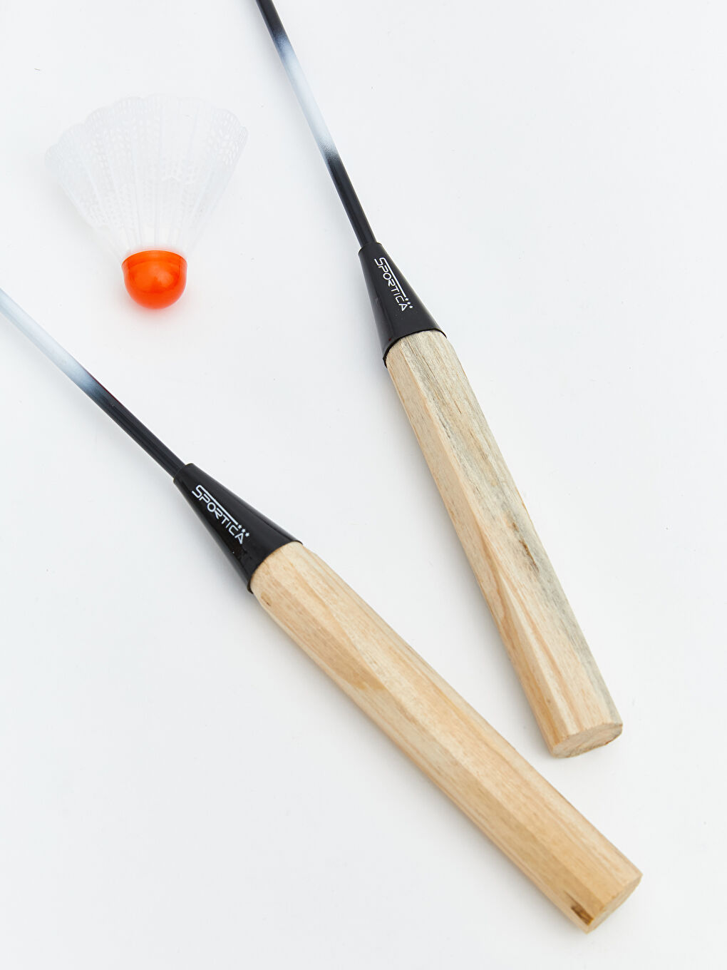 Karışık Badminton Raketi 2'li & Badminton Topu Oyun Seti-1