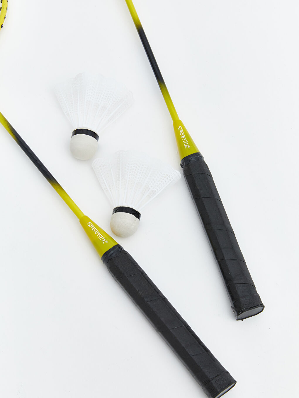 Karışık Badminton Raketi 4'lü Badminton Topu 3'lü Çantalı Grup Seti-2