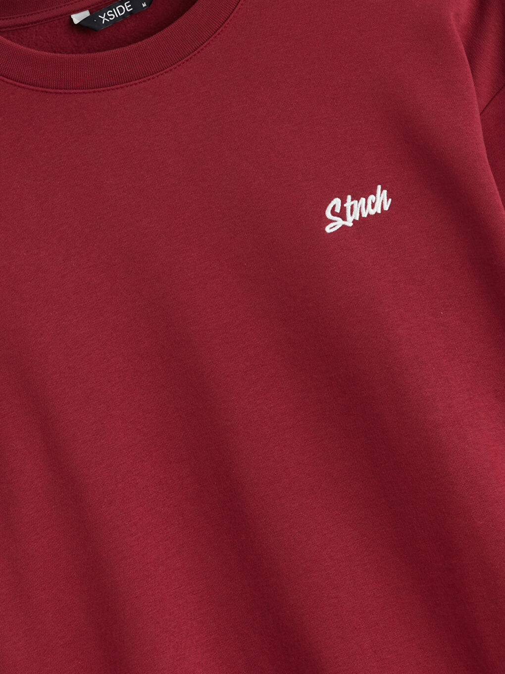 Crew Neck Embroidered Men's Sweatshirt-6