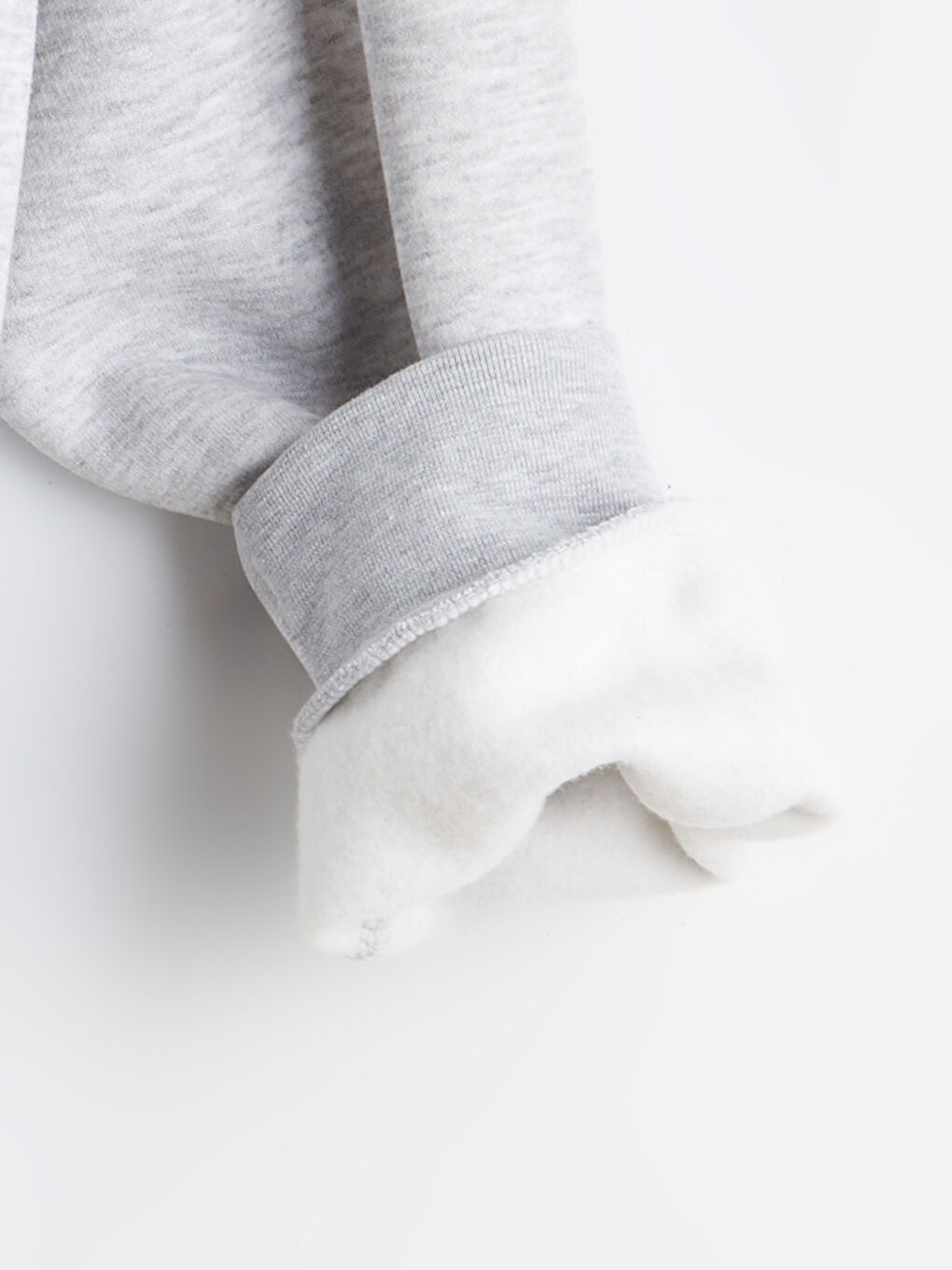 Суитшърт с качулка с дълъг ръкав за мъже-5