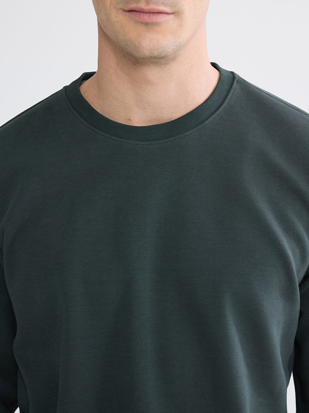 Crew Neck Men's Sweatshirt-2