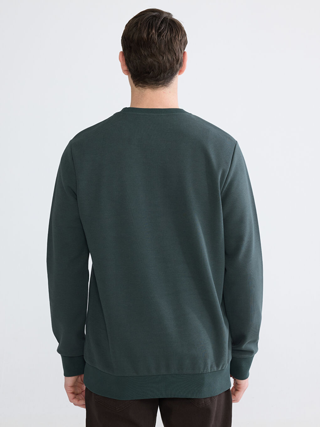 Crew Neck Men's Sweatshirt-3
