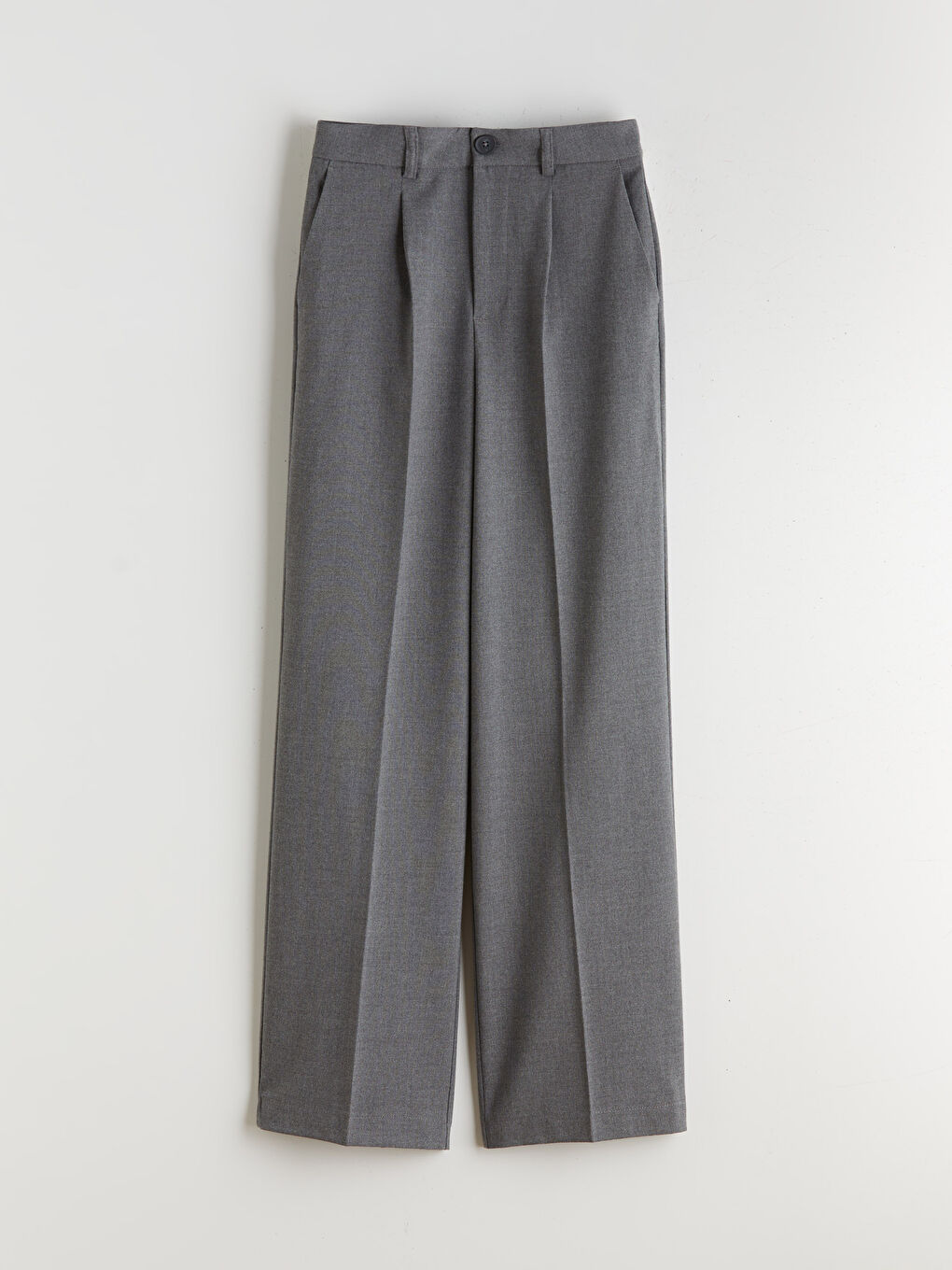 Loose Fit Women's Pleated Trousers-5