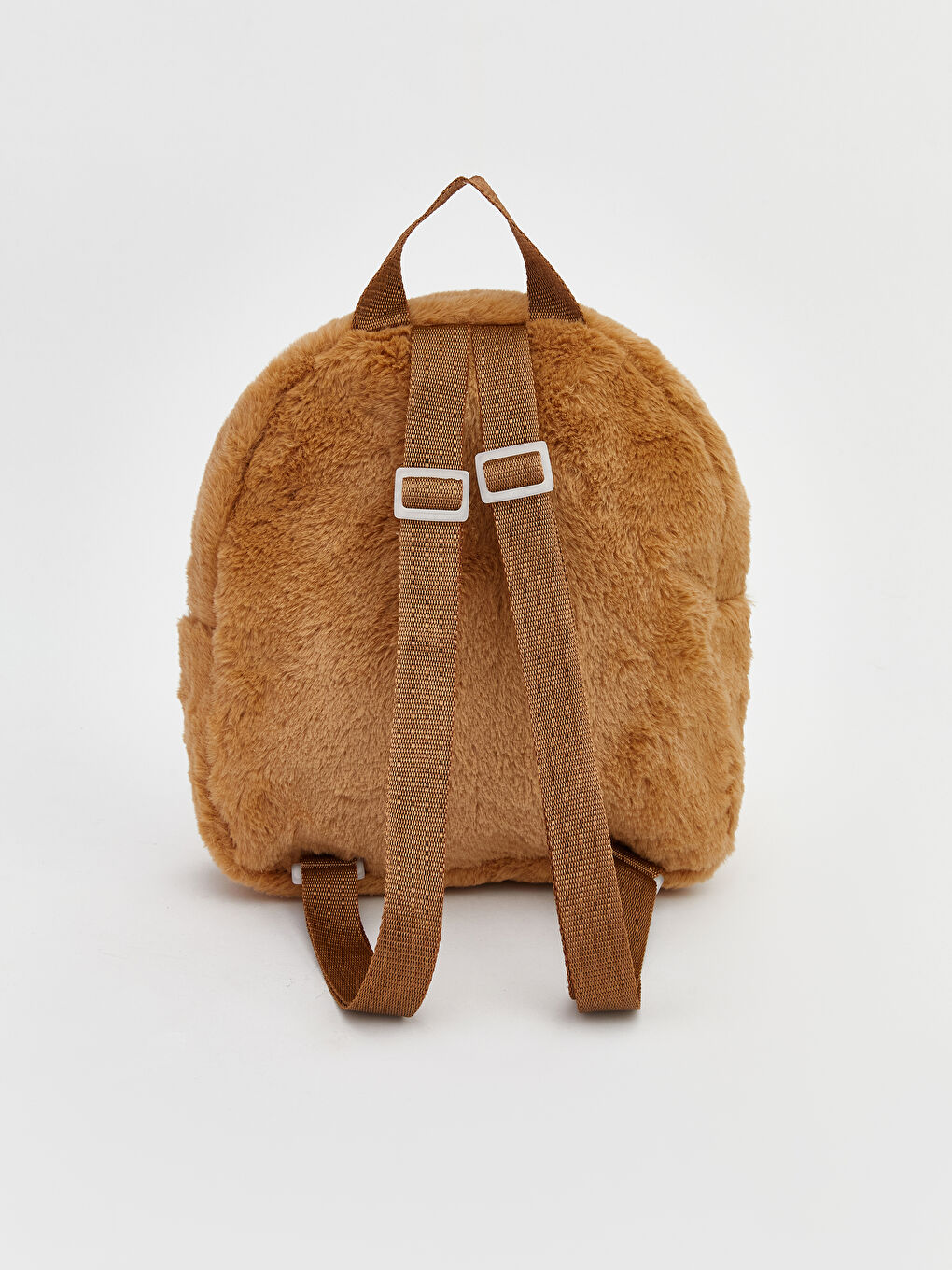 Kahverengi Hayvan Figürlü Pelüş Çocuk Sırt Çantası-3