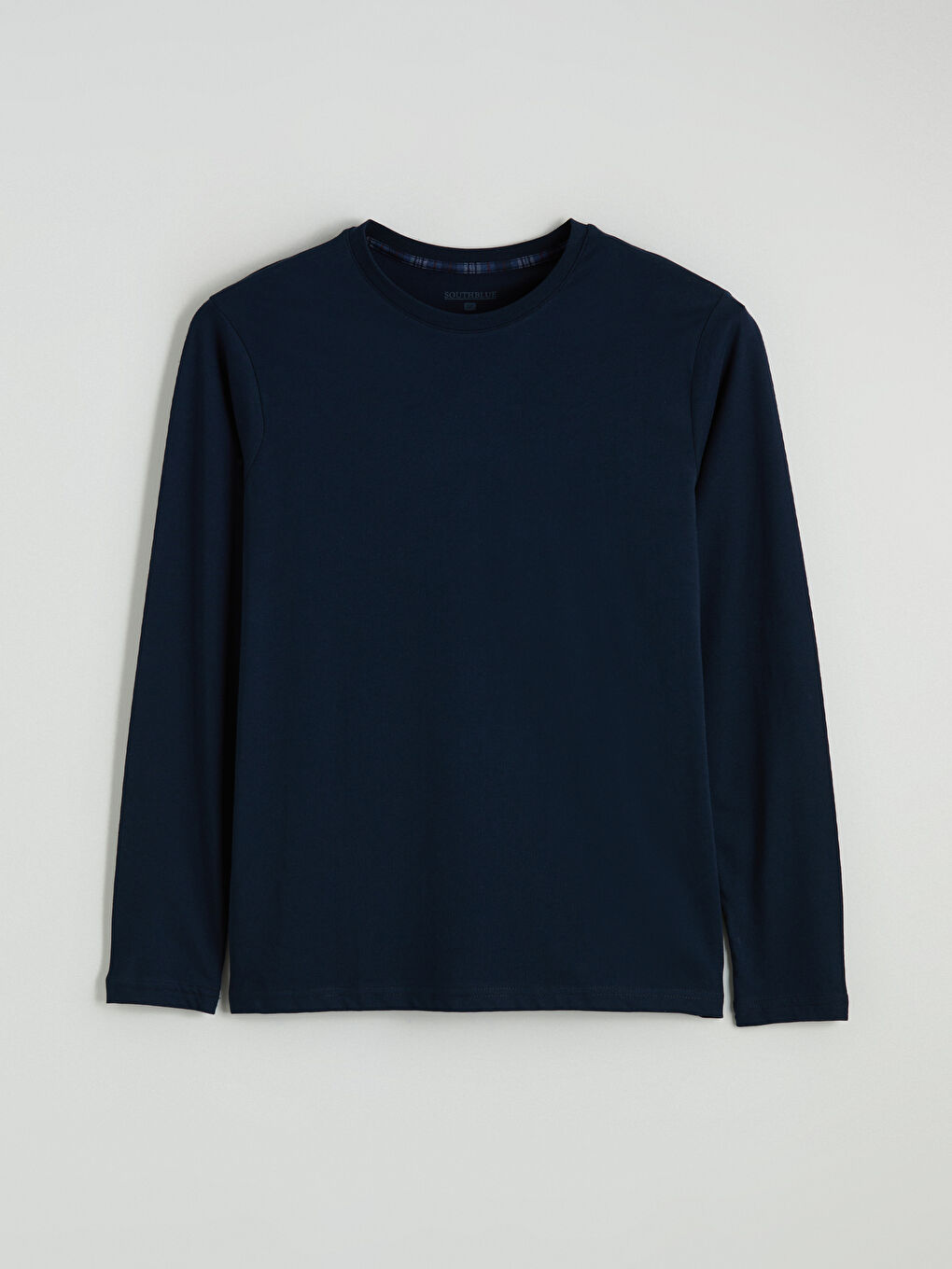 Lacivert Standart Kalıp Erkek Pijama Takımı-5