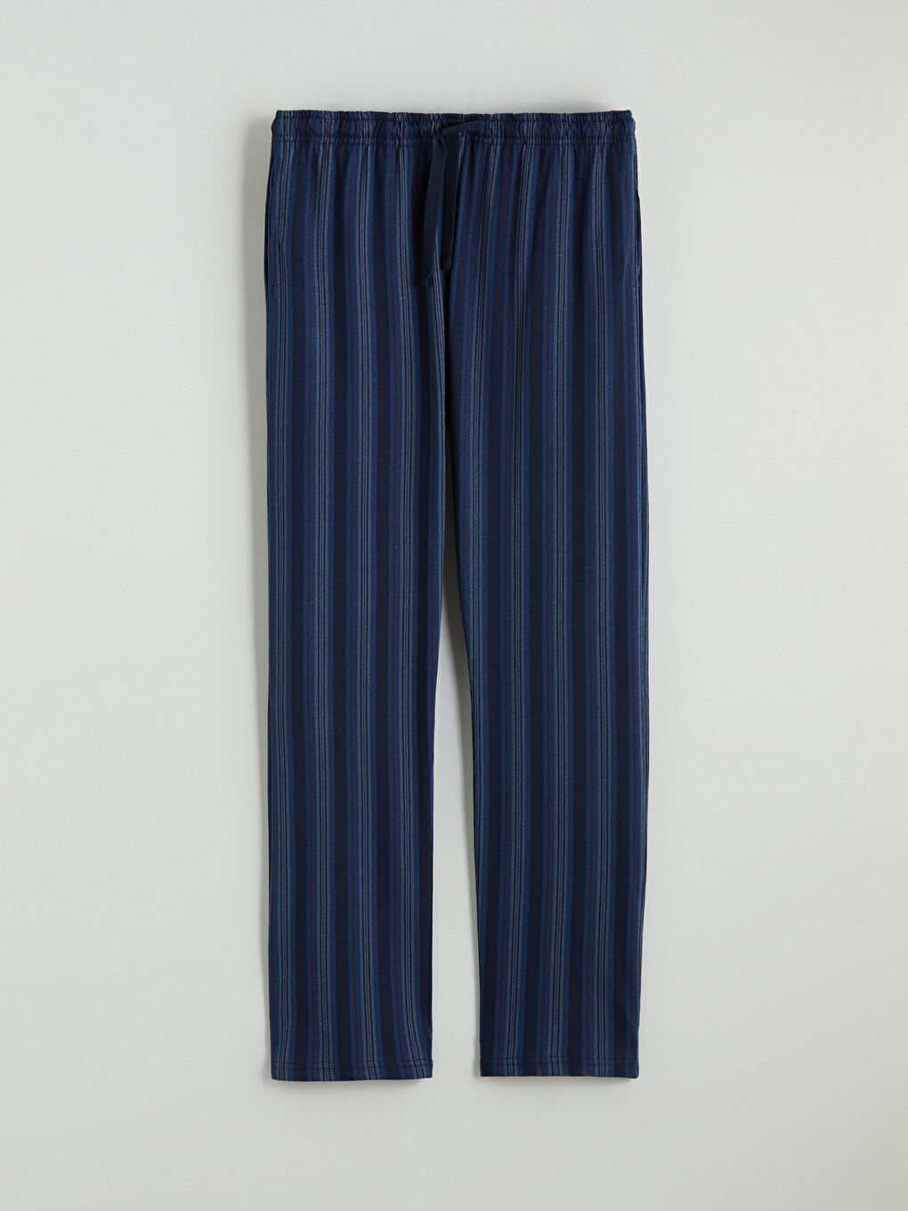 Lacivert Standart Kalıp Erkek Pijama Takımı-6