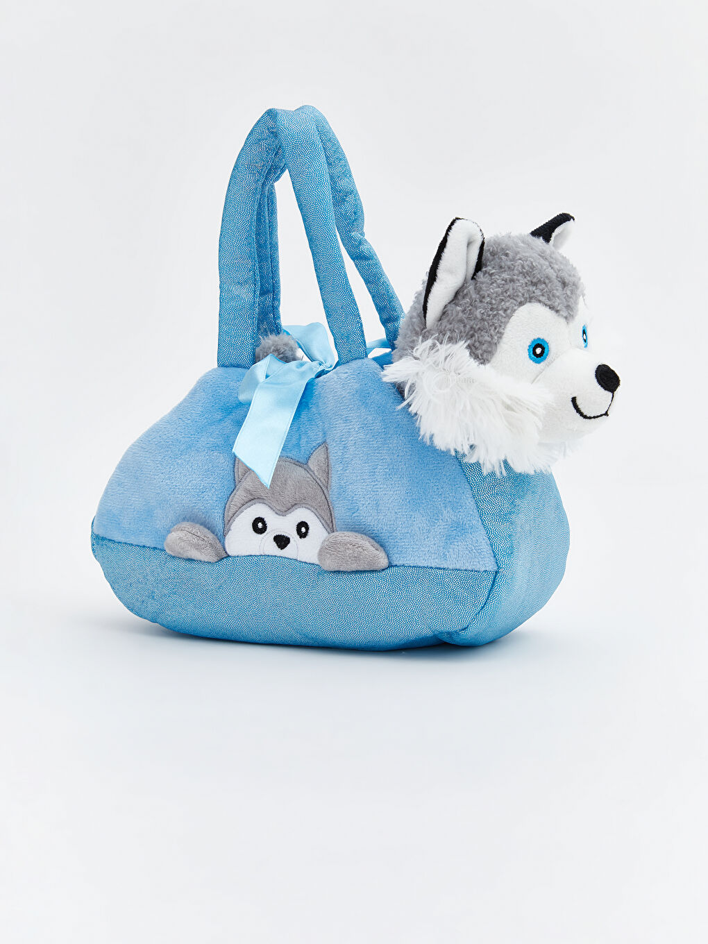 Kız Çocuk Oyuncak Pelüş Köpek ve Çantası-11