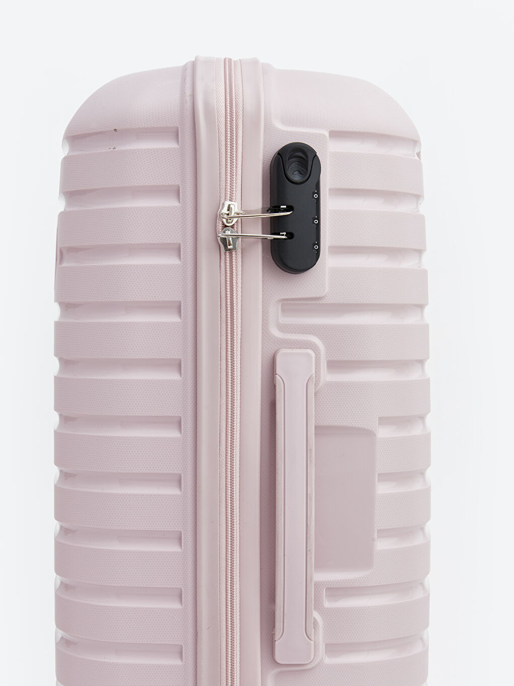 Pembe Kilit Detaylı Orta Boy Valiz-3