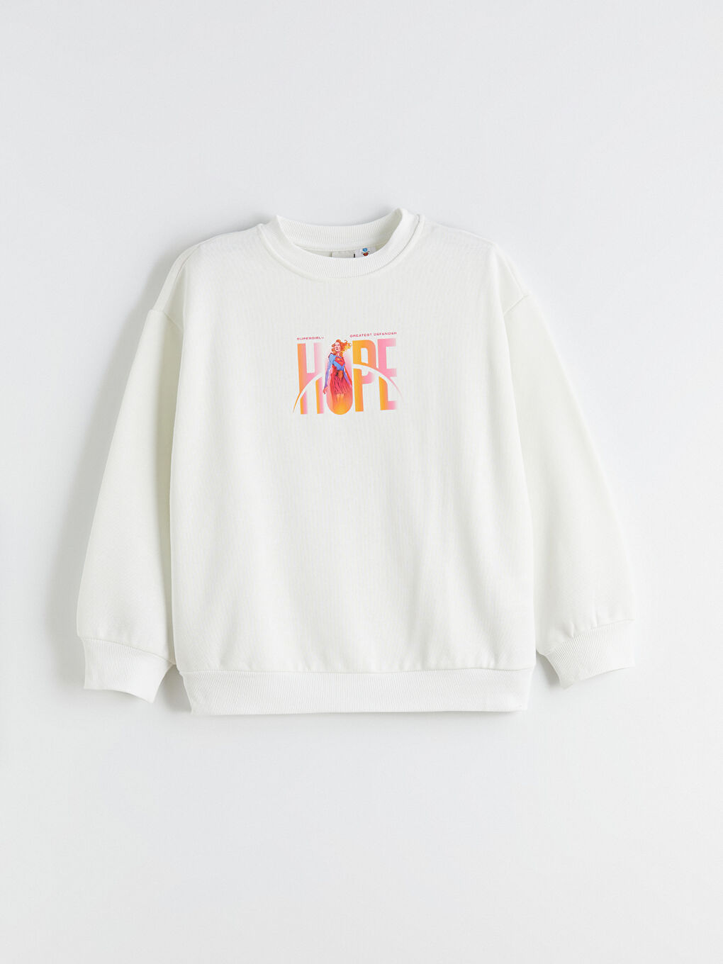 Girl ECRU Sweatshirt-1